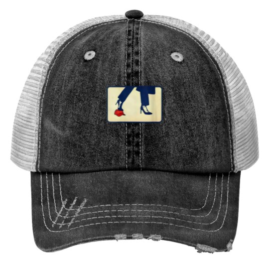 Discover Kamala High Heels Maga's Hat Funny Election Vote President - Kamala Harris - Print Trucker Hats