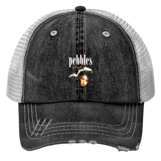Discover Rebel Pebbles Print Trucker Hats