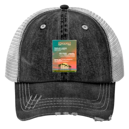 Discover OHANA MUSIC FESTIVAL 2024 Print Trucker Hats