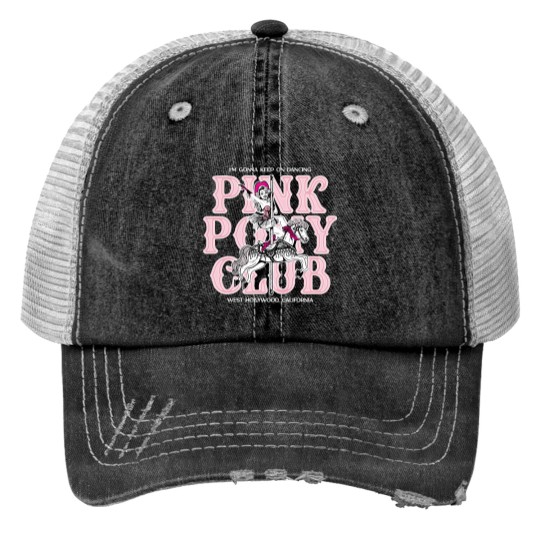 Discover Pink Pony Club Unisex Jersey Short Sleeve Print Trucker Hats, Chappell Roan Fan Print Trucker Hats