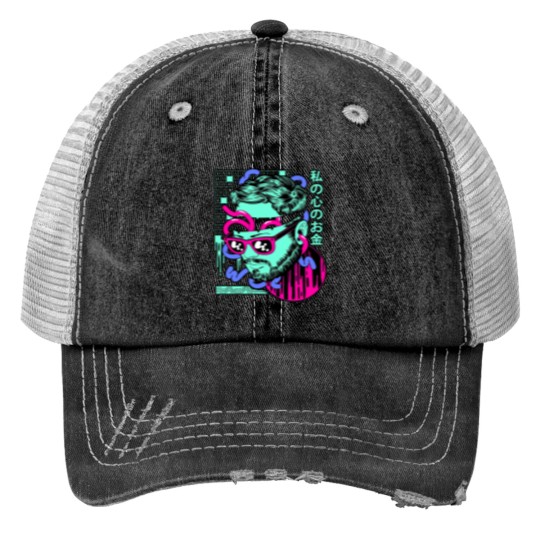 Discover Paymoneywubby Print Trucker Hats