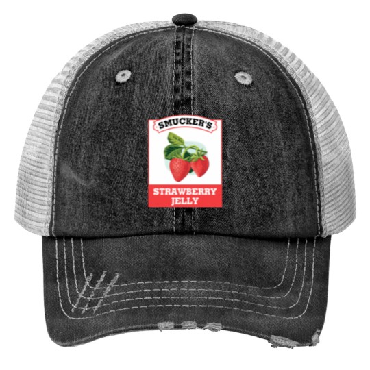 Discover Smucker's Strawberry Jelly Halloween Costume Print Trucker Hats