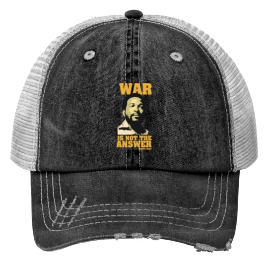 Discover Marvin Gaye Print Trucker Hats