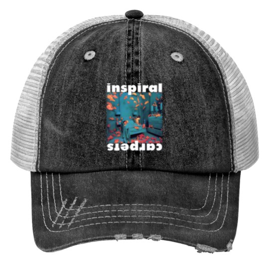 Discover Inspiral Carpets Print Trucker Hats