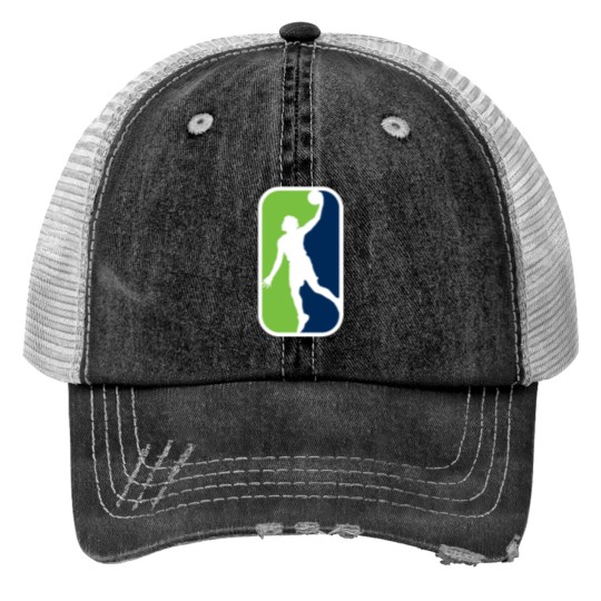 Discover Anthony Edwards - Minnesota Basketball Timberwolves Print Trucker Hats