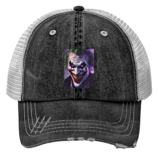 Discover Joker 2 Print Trucker Hats