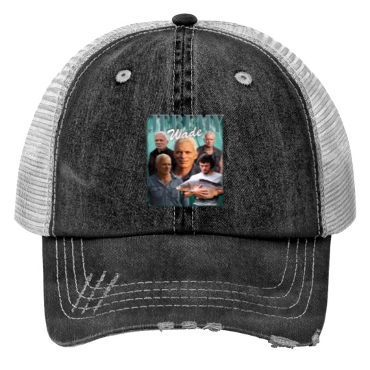 Discover Jeremy Wade Vintage Graphic Print Trucker Hats