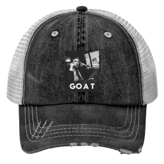 Discover Trump GOAT Greatest of All Time Print Trucker Hat