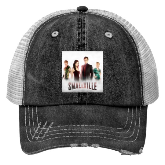 Discover Smallville Print Trucker Hats