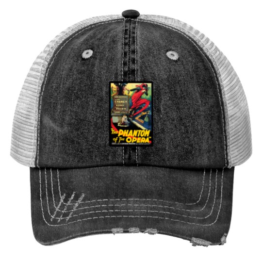 Discover THE PHANTOM OF THE OPERA Print Trucker Hats