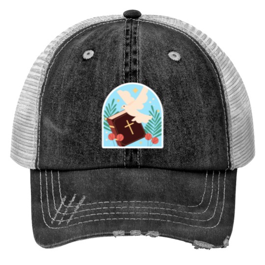 Discover Jesus - personal jesus Print Trucker Hats