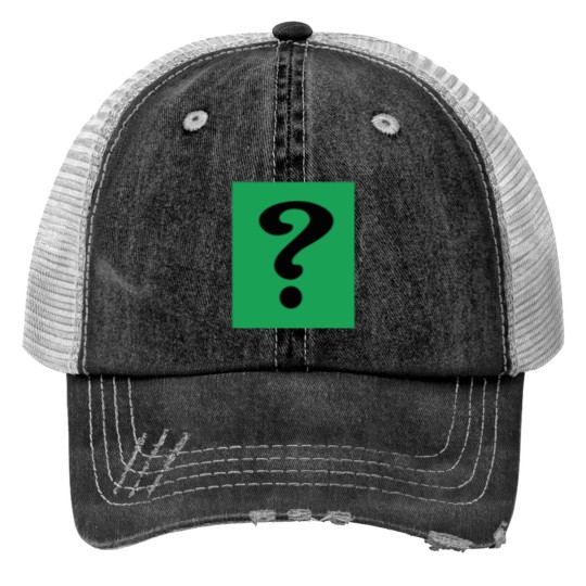 Discover The Riddler Graphic Print Trucker Hats