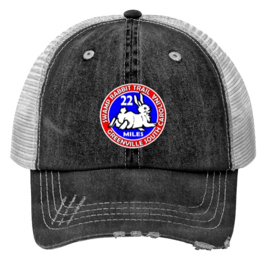 Discover Swamp Rabbit Trail from Greenville to Travelers Rest, SC 22 mile Classic(3) Print Trucker Hats