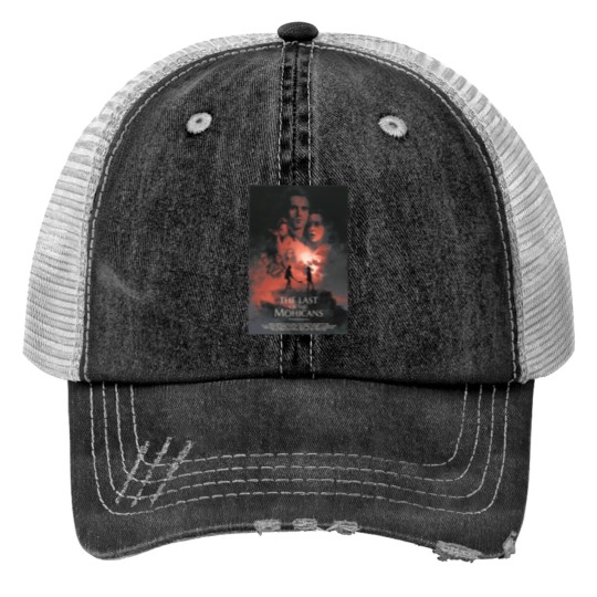Discover The Last Of The Mohicans Print Trucker Hats