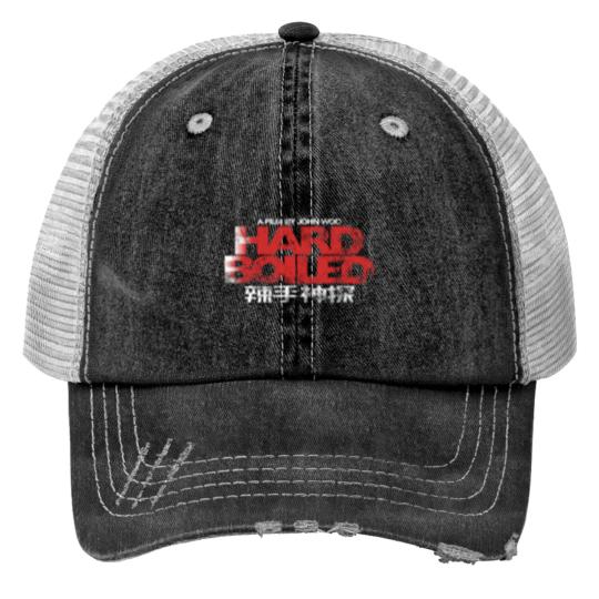 Discover Hard Boiled Print Trucker Hats