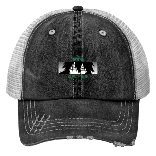 Discover Bungou Stray Dogs Eyes and Abilities Ranpo Print Trucker Hats