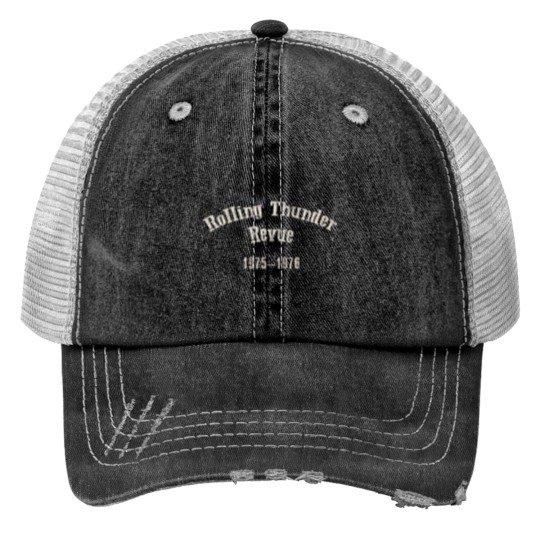 Discover ROLLING THUNDER REVUE Print Trucker Hats