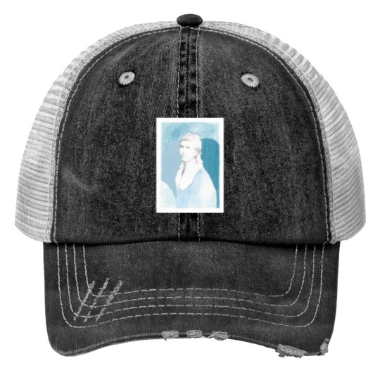 Discover Bertha Benz Print Trucker Hats