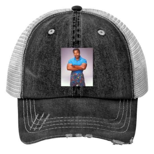 Discover Carl Weathers(4) Print Trucker Hats