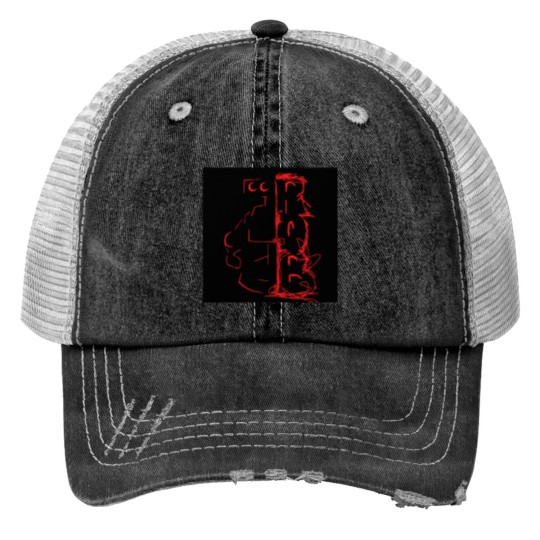 Discover ROB Super Smash Bros Print Trucker Hats