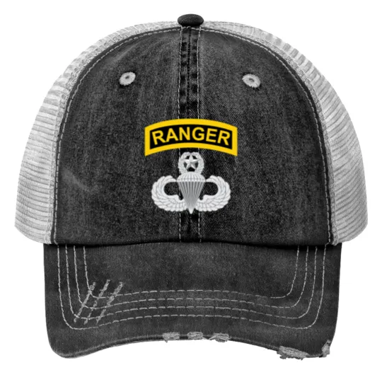 Discover Ranger and Airborne Master Print Trucker Hats
