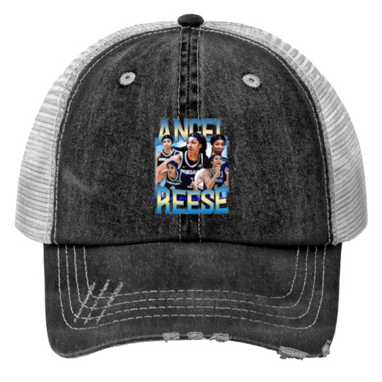 Discover Angel Reese Print Trucker Hats, Angel Reese Merch Gift