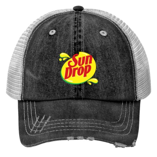 Discover Modern Sundrop Logo Print Trucker Hats