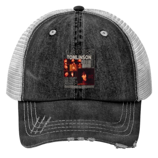 Discover Louis Tomlinson Vintage Print Trucker Hats, Louis Tomlinson Faith
