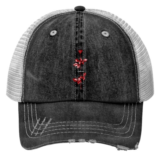 Discover Violator Red - Depeche Mode Print Trucker Hats