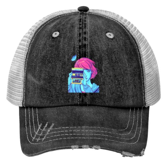 Discover Life is Strange (Max with Camera) Print Trucker Hats