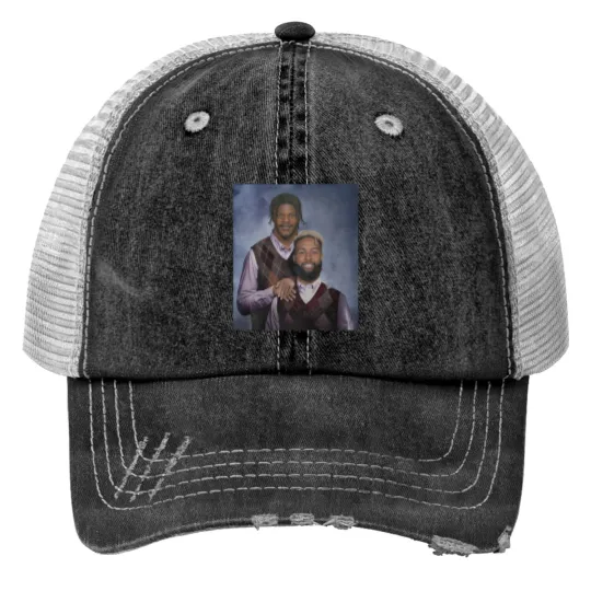 Discover Lamar Jackson OBJ Odell Beckham Jr Baltimore Football Print Trucker Hats