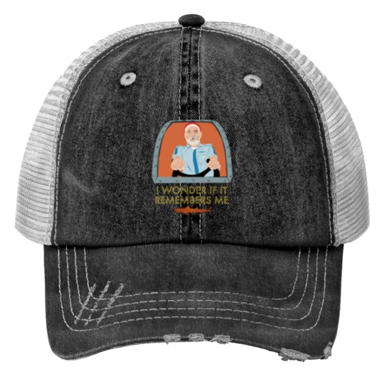 Discover Steve Zissou Print Trucker Hats