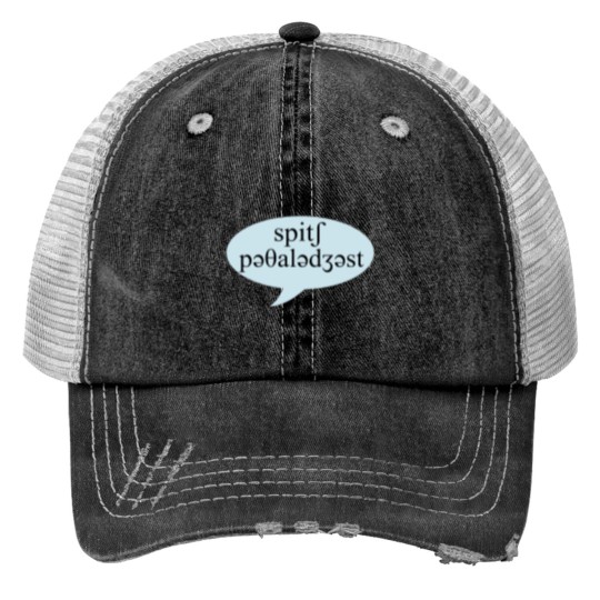 Discover Speech Pathologist Print Trucker Hats