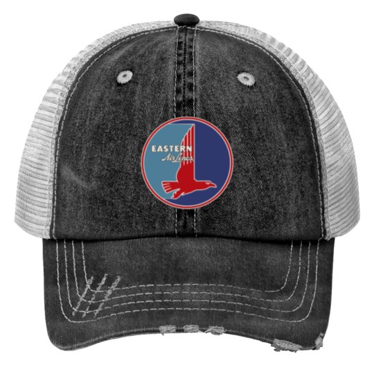 Discover Eastern Airlines Vintage Logo  Defunct Airline Logo  20 Print Trucker Hats
