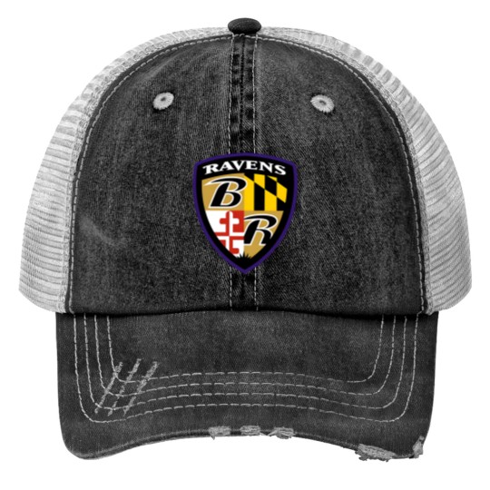 Discover Ravens Alternate Print Trucker Hats