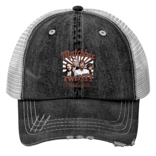 Discover Matchbox Twenty Merch Music Print Trucker Hats
