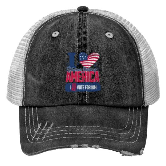 Discover Don't Blame Me I Didn't Vote for Him - Not My presidents Print Trucker Hats