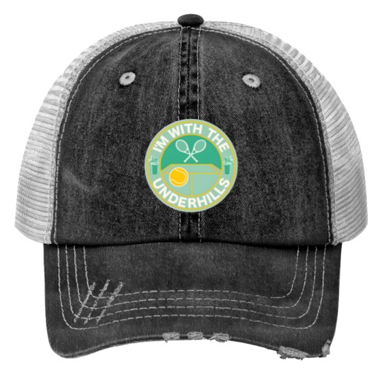 Discover Fletch - I'm With the Underhills Print Trucker Hats