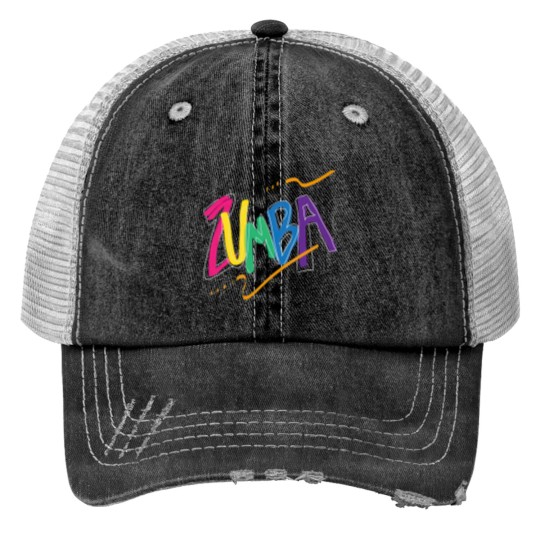 Discover Zumba Dance With stars Print Trucker Hats