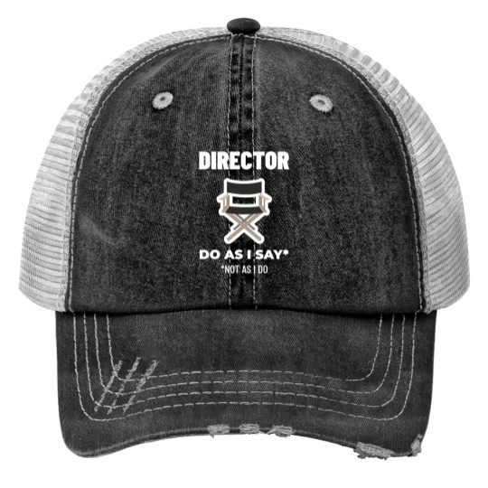 Discover Filmmaking Videography Film Video Director Funny Print Trucker Hats