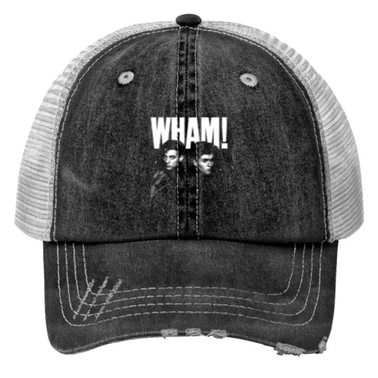 Discover Wham Wham Rap Print Trucker Hats