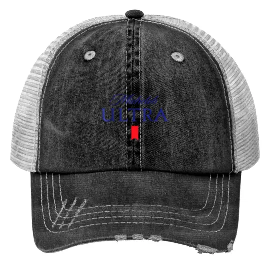 Discover Michelob Ultra Logo Print Trucker Hat