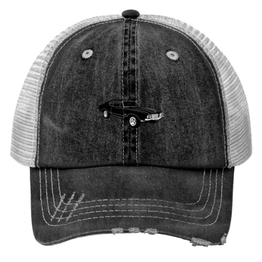 Discover 1970 Oldsmobile 442 Print Trucker Hats