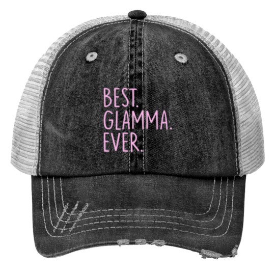Discover Best Glamma Ever Print Trucker Hats
