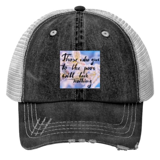 Discover Bible Verse Print Trucker Hats