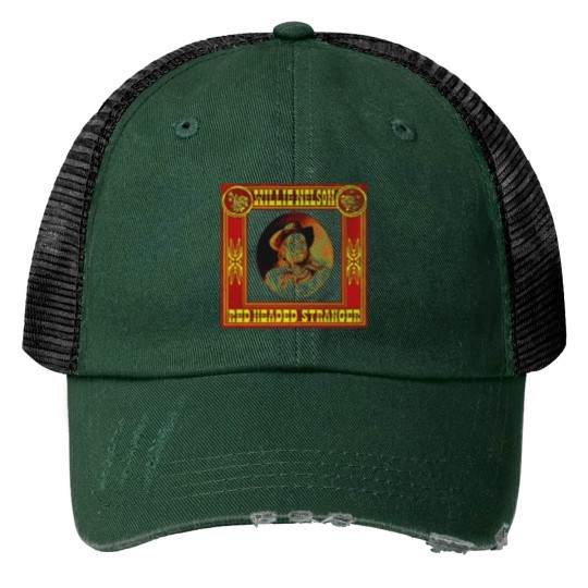 Discover Willie - The Red Print Trucker Hats