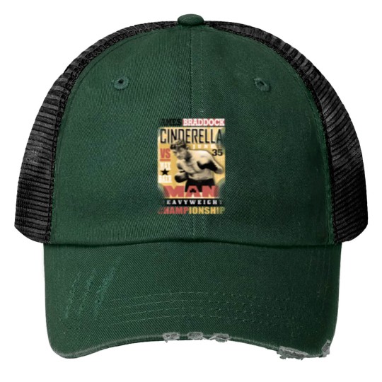 Discover JAMES BRADDOCK psycho Print Trucker Hats