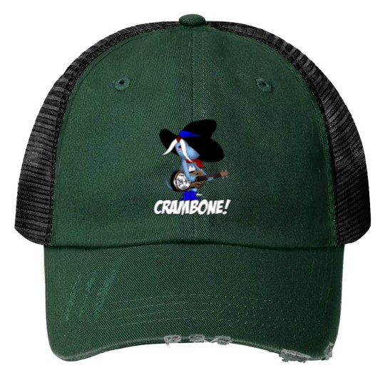 Discover Uncle Pecos Crambone Print Trucker Hats
