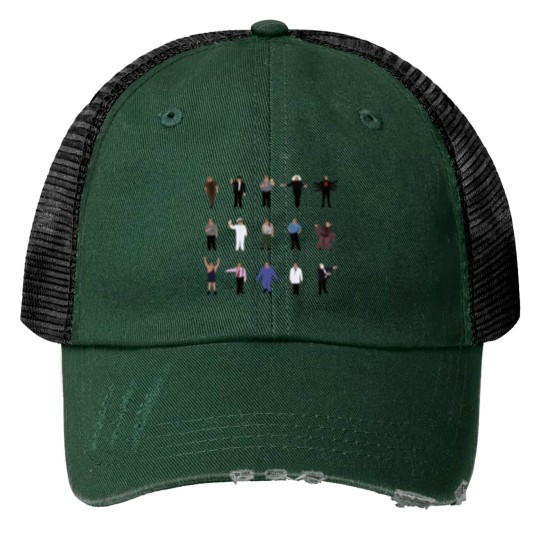Discover Frank Reynolds from Always Sunny Premium Print Trucker Hats