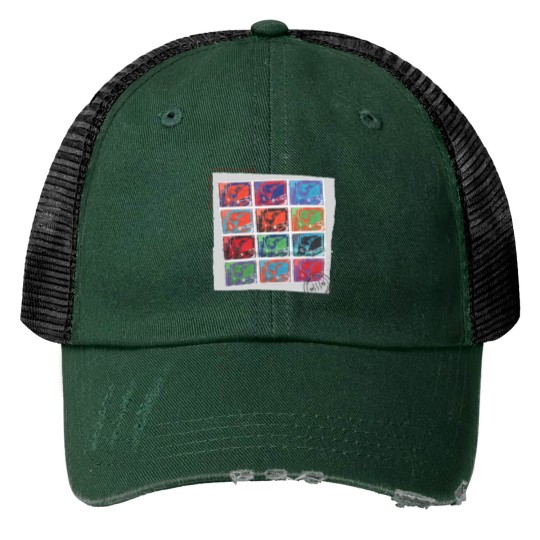 Discover Vintage Dire Straits 1991 On Every Street Tour Print Trucker Hats